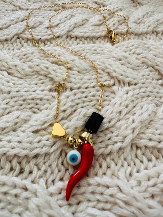 Necklace Italian Horn