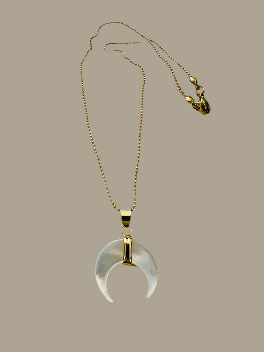 Necklace Mother Pearl Moon