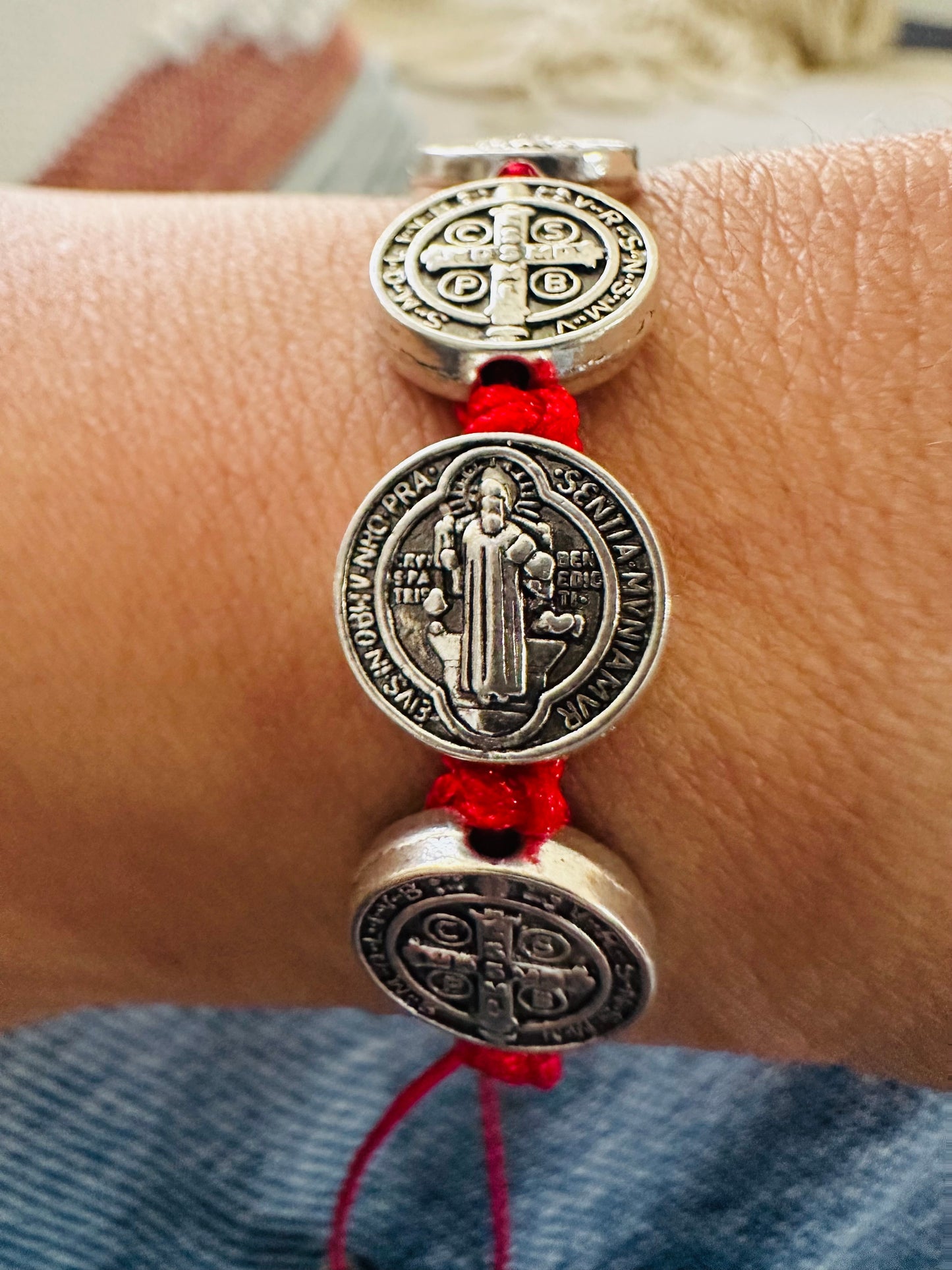 Saint Benedict Antique Silver Medals